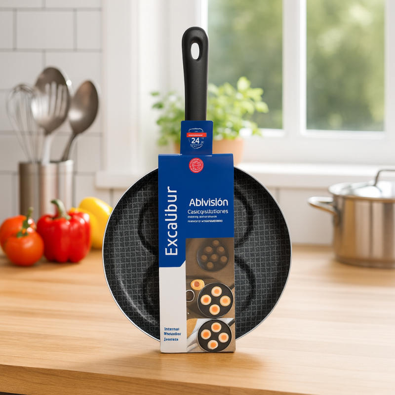 Sartén Molde EXCALIBUR 24 cm A164-CP2119 | Versátil y funcional para hornear y freír